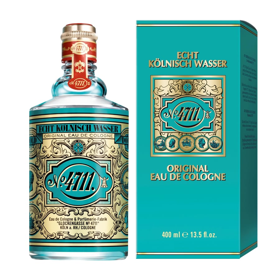 4711 4711 Eau de Cologne for Women 400ml - Refreshing Classic Fragrance with Citrus and Floral Notes