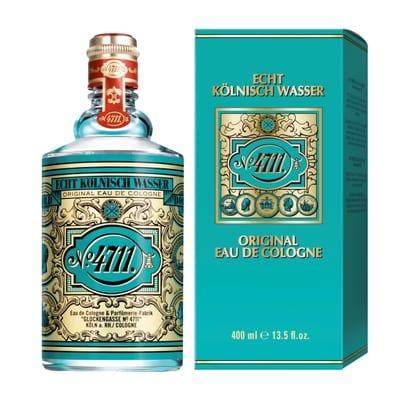 4711 4711 Eau de Cologne for Women 400ml - Refreshing Classic Fragrance with Citrus and Floral Notes