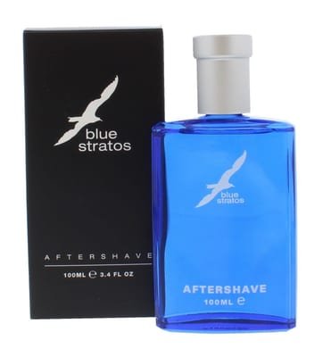 Blue Stratos Blue Stratos THREE PACKS of Blue Stratos Aftershave