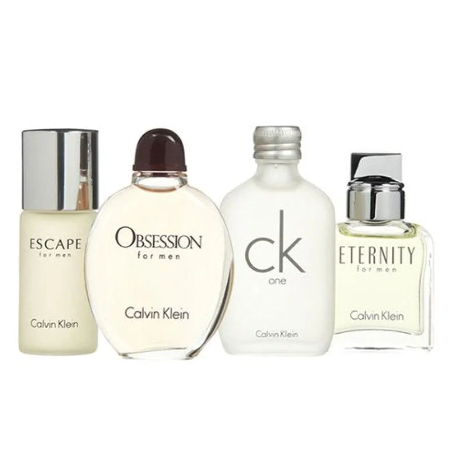 Calvin Klein Calvin Klein Miniature Gift Set 15ml Eternity EDT + 15ml Obsession EDT + 15ml CK One EDT + 15ml Escape EDT