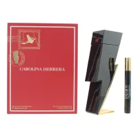Carolina Herrera Carolina Herrera Bad Boy 2 Piece Gift Set: Eau De Toilette 100ml