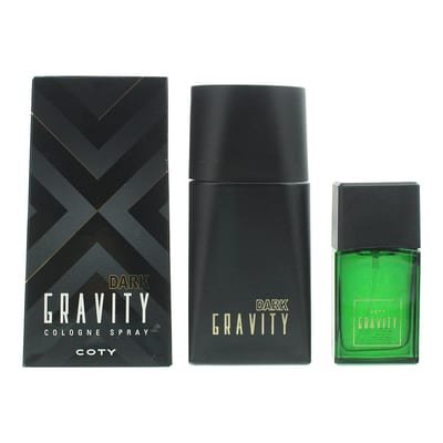 Coty Coty Gravity 2 Piece Gift Set: Dark Gravity Cologne 100ml - Defy Gravity Cologne 30ml