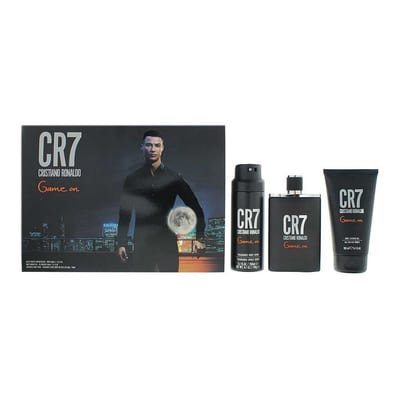Cristiano Ronaldo Cristiano Ronaldo Cr7 Game On 3 Piece Gift Set: Eau de Toilette 100ml - Shower G