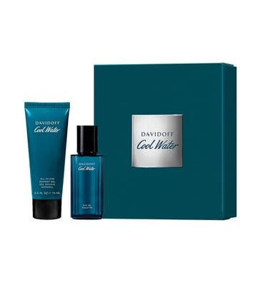 Davidoff Davidoff Cool Water Eau De Toilette For Men Duo Gift Set 40Ml & 75ml