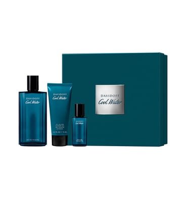 Davidoff Davidoff Cool Water Eau De Toilette For Men Trio Gift Set
