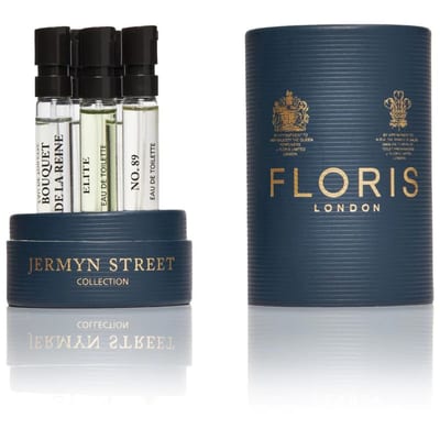 Floris Floris Jermyn Street Discovery Collection Gift Set 5 Pieces (1x 2ml JF EDT 1x 2ml Santal EDT 1x 2ml Jermyn Street EDT 1x 2ml Elite EDT 1x 2ml No. 89 EDT)