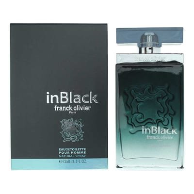 Franck Olivier Franck Olivier In Black Eau De Toilette 75ml
