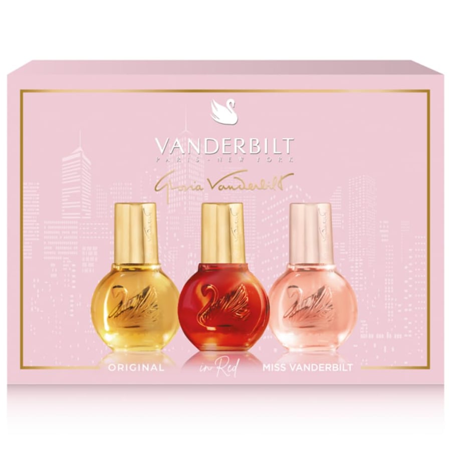Gloria Vanderbilt Gloria Vanderbilt Gift Set 10ml Vanderbilt EDT + 10ml In Red EDT + 10ml Miss Vanderbilt EDT