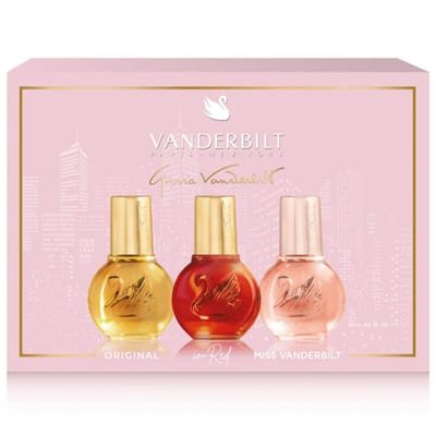 Gloria Vanderbilt Gloria Vanderbilt Gift Set 10ml Vanderbilt EDT + 10ml In Red EDT + 10ml Miss Vanderbilt EDT