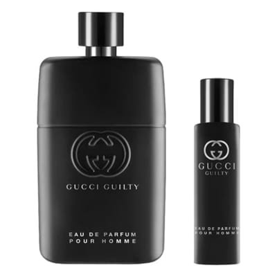 Gucci Gucci Guilty Pour Homme 2 Piece Gift Set: Eau De Parfum 90ml - Eau De Parfum 15ml