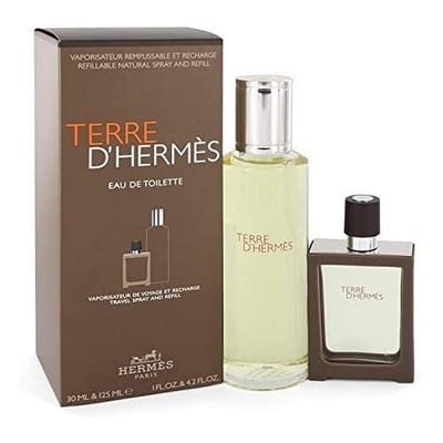Hermes Hermes Terre d'Hermes Gift Set 30ml EDT Refillable + 125ml EDT Refill