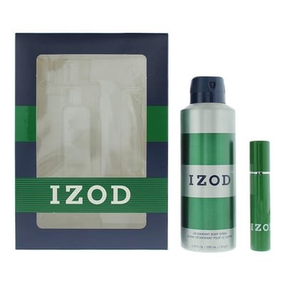 Izod Izod Green Gift Set 15ml EDT + 200ml Body Spray