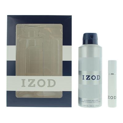 Izod Izod White Gift Set 15ml EDT + 200ml Body Spray