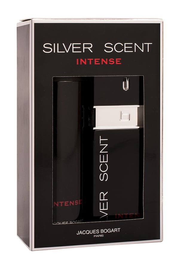 Jacques Bogart Jacques Bogart Silver Scent Intense Gift Set 100ml EDT + 200ml Body Spray