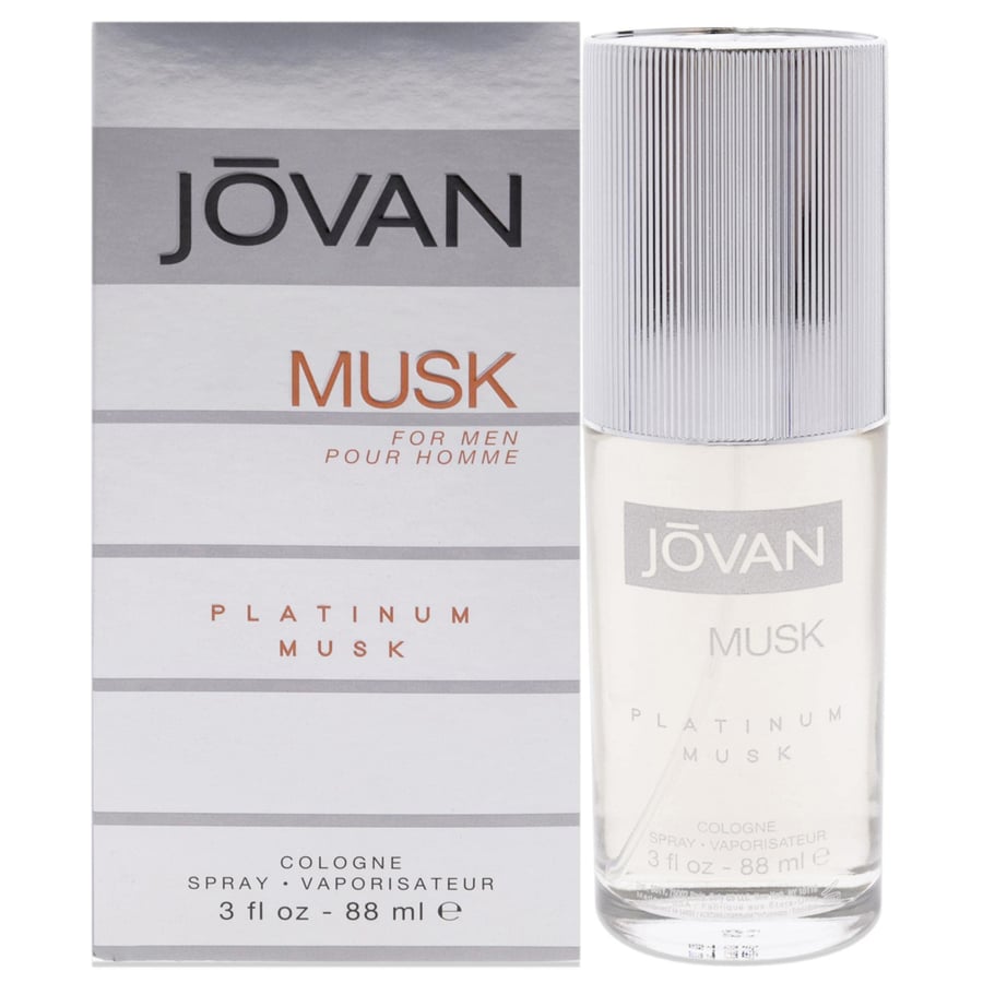 Jovan Jovan Musk For Men Eau De Cologne 88ml Spray – Platinum Musk