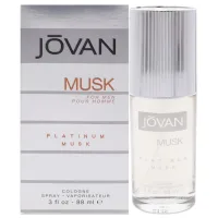 Jovan Jovan Musk For Men Eau De Cologne 88ml Spray – Platinum Musk