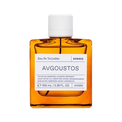 Korres Korres Avgoustos Eau de Toilette 100ml Spray