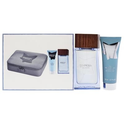 Lolita Lempicka Lolita Lempicka Homme Gift Set 100ml EDT + 75ml Aftershave Balm + Bag