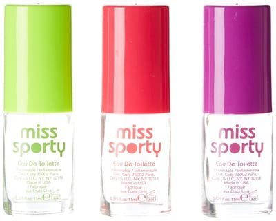 Miss Sporty Miss Sporty Gift Set 11ml Pump Up Booster EDT + 11ml Clubbing Proof EDT + 11ml Crush On You EDT