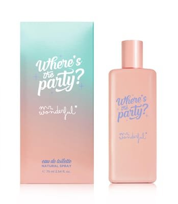 Mr. Wonderful Mr. Wonderful Where's The Party? Eau de Toilette 75ml Spray