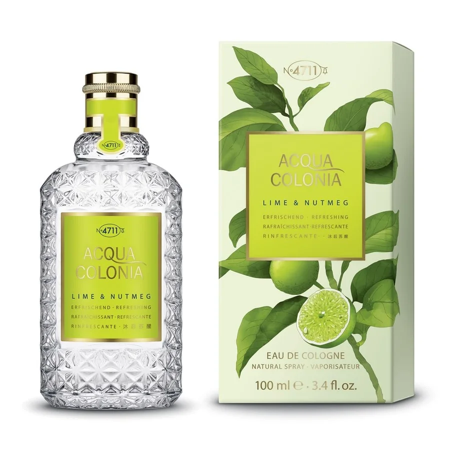 Mäurer & Wirtz Mäurer & Wirtz 4711 Acqua Colonia Lime & Nutmeg Eau de Cologne 100ml Spray