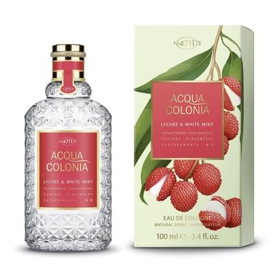 Mäurer & Wirtz Mäurer & Wirtz 4711 Acqua Colonia Lychee & White Mint Eau de Cologne 100ml Spray