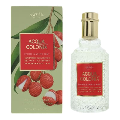 Mäurer & Wirtz Mäurer & Wirtz 4711 Acqua Colonia Lychee & White Mint Eau de Cologne 50ml Spray