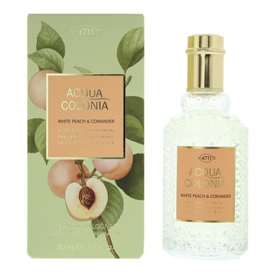 Mäurer & Wirtz Mäurer & Wirtz M‚urer & Wirtz 4711 Acqua Colonia White Peach & Coriander Eau de Cologne 50ml Spray