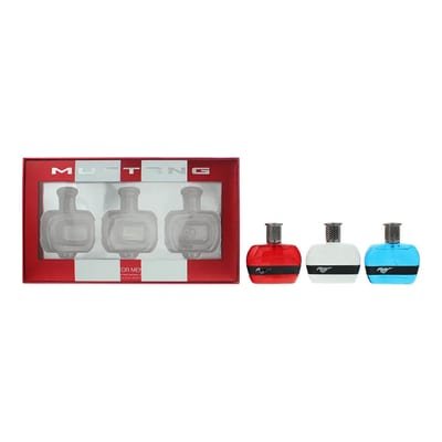 mustang Mustang 3 Piece Gift Set: Eau de Toilette 3 x 30ml