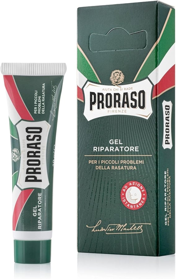 Proraso Proraso Gel Riparatore Green After Shave Cut Repair Gel 10ml