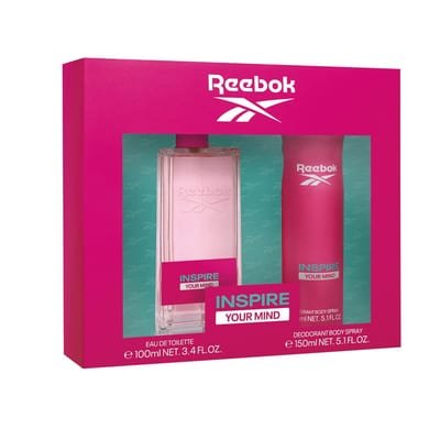 Reebok Reebok Inspire Your Mind Woman Gift Set 100ml EDT + 150ml Body Spray