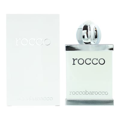 roccobarocco Rocco Barroco White For Men Eau De Toilette 100ml