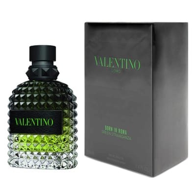 Valentino Valentino Uomo Born in Roma Green Stravaganza Eau de Toilette 100ml Spray