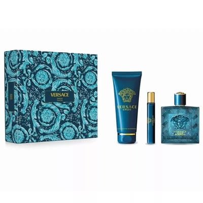 Versace Versace Eros Set: Edp Spray 100ml + Sg 150ml +