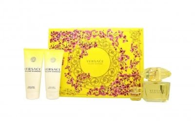 Versace Versace Yellow Diamond Set: Edt Spray 90ml + Bl