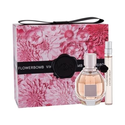 Viktor & Rolf V&R Flowerbomb Set: EDP Spray 50ml + 10ml