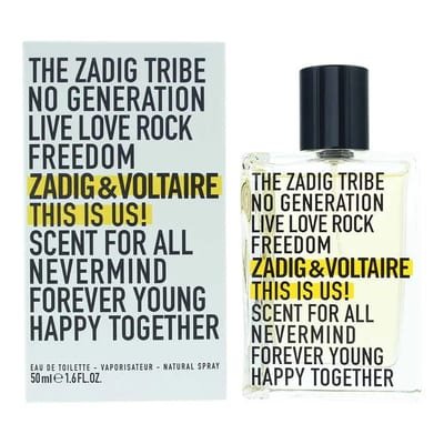 Zadig & Voltaire Z&v This Is Us Edt Spray 50ml