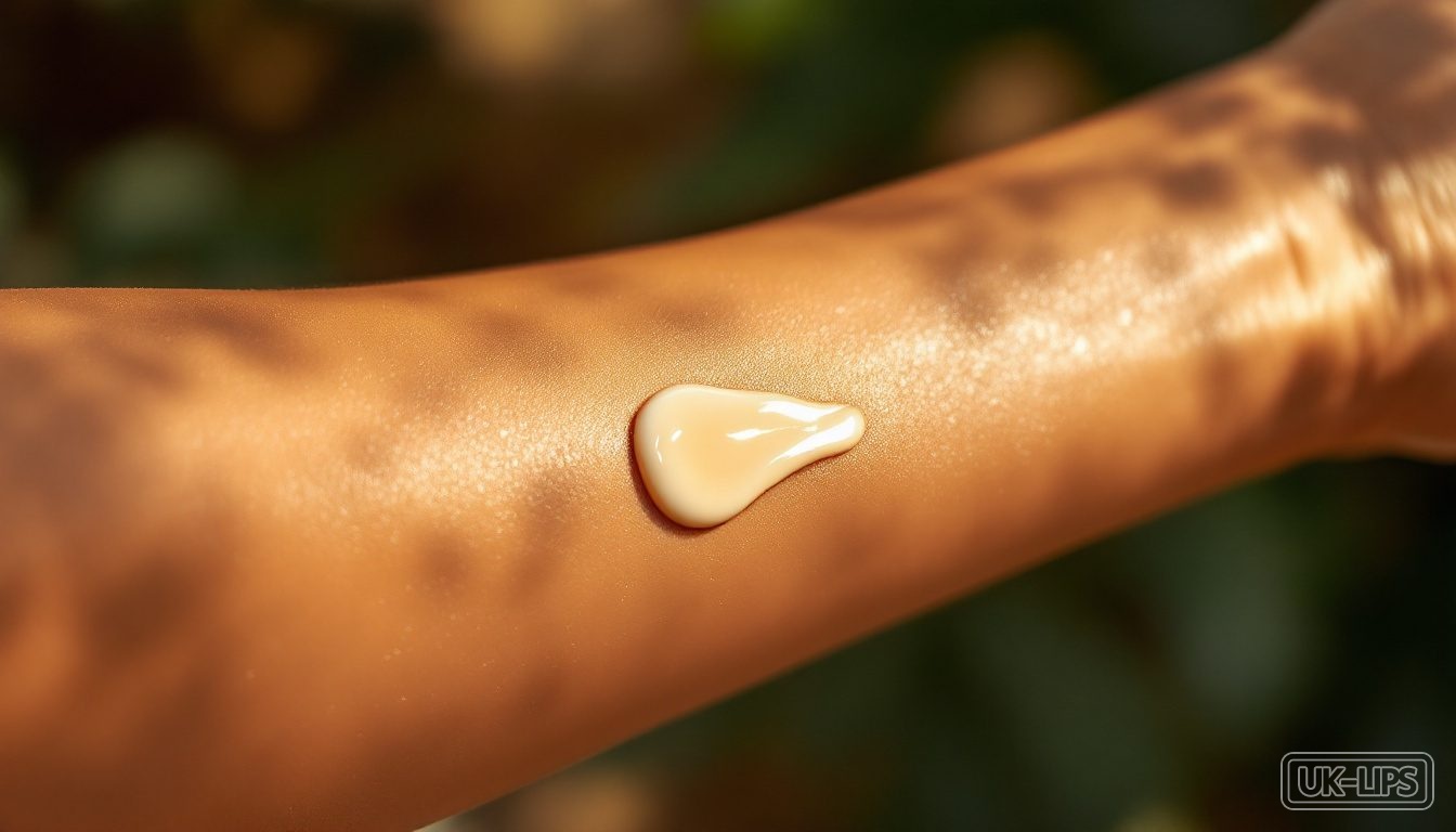 Nivea Sun Protect and Bronze body care routine on British skin