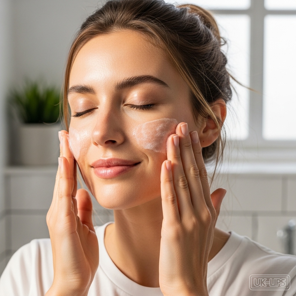Gentle morning cleanse with Medik8 Calmwise Soothing Cleanser