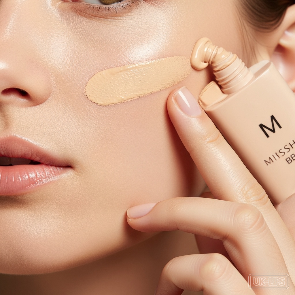 MISSHA M Perfect Cover BB Cream application for sheer everyday coverage