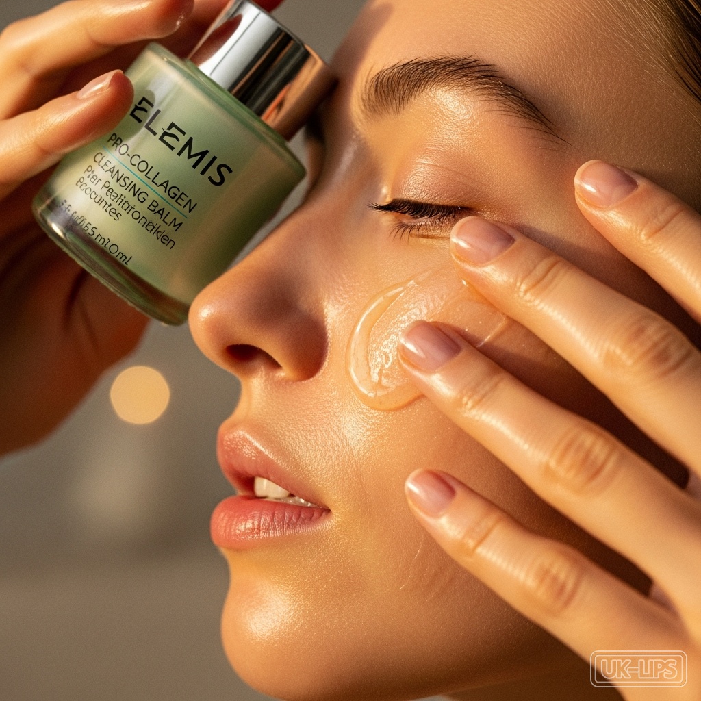 Elemis Pro-Collagen Cleansing Balm massage on dry skin