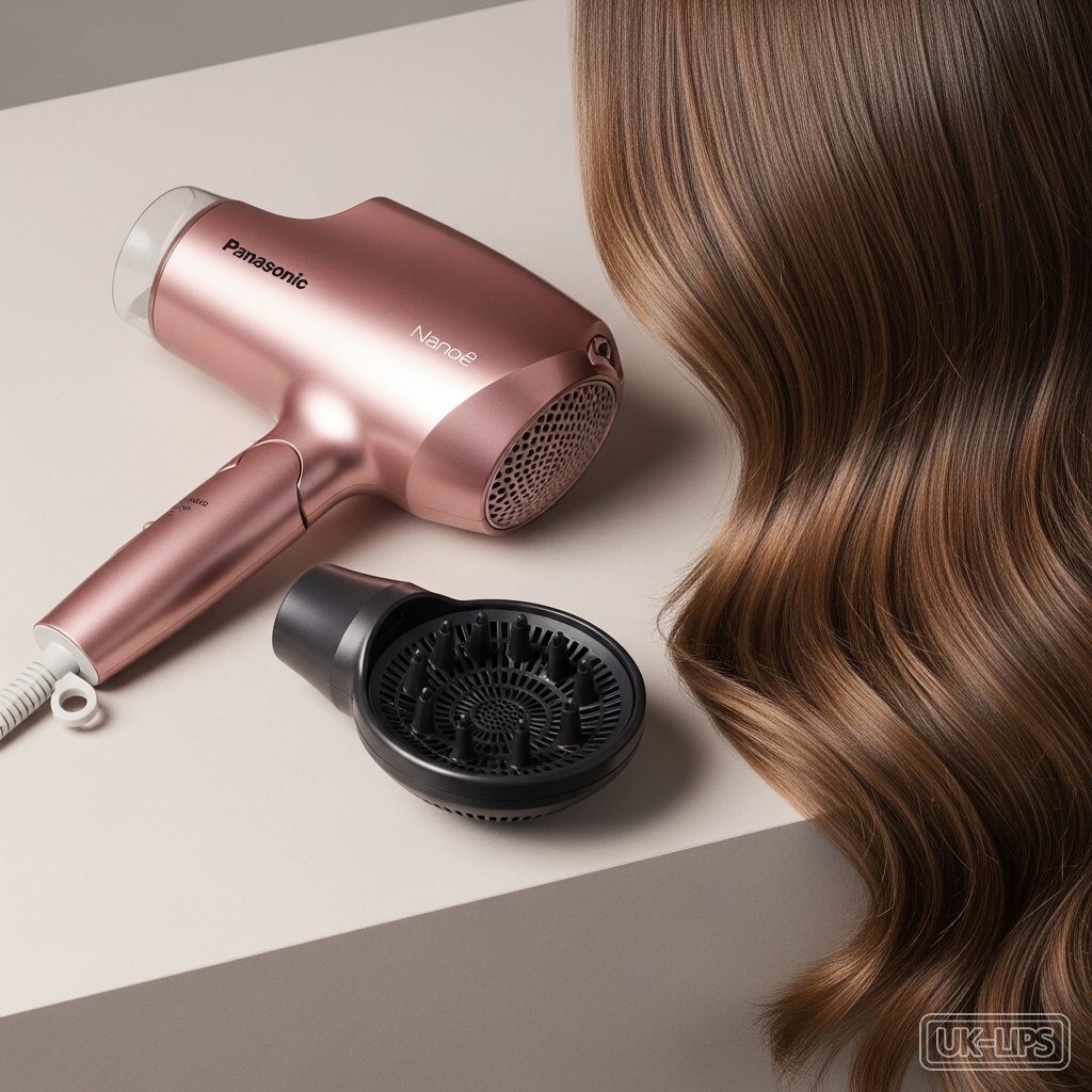 Panasonic Nanoe Hair Dryer with diffuser for textured hair