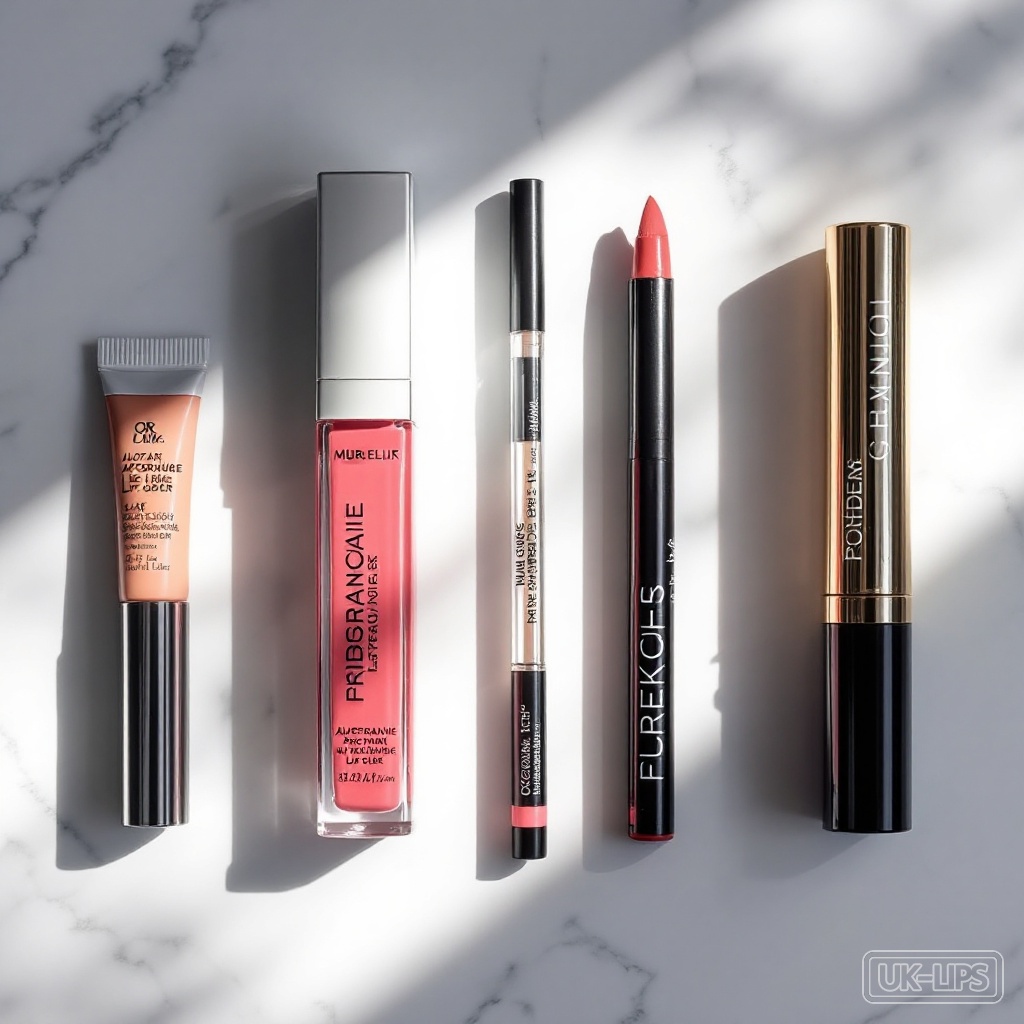 Budget and premium lip products comparison
