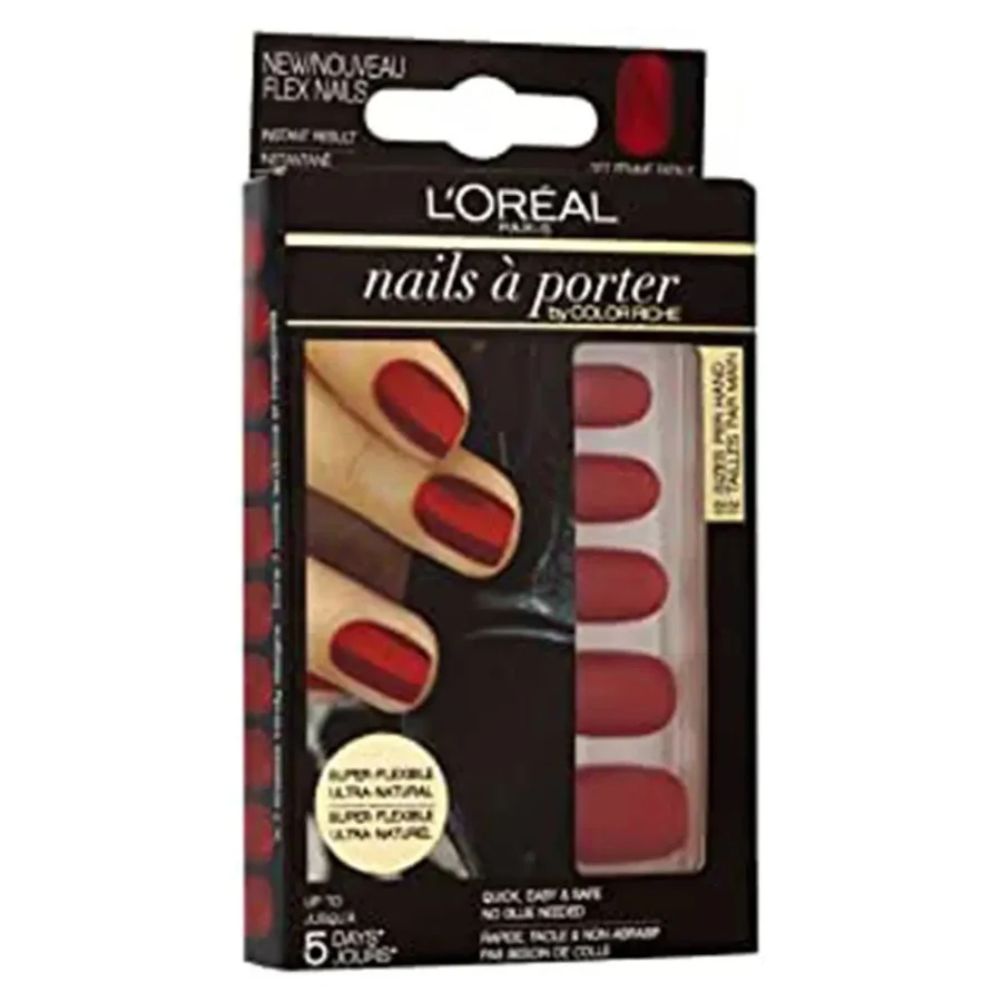 L'Oreal L'Oreal Paris Nails a Porter False Nails – 007 Femme Fatale