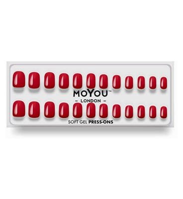 MoYou London MoYou London Soft Gel Press On Nails Lady In Red Set