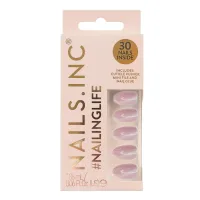Nails Inc Nails Inc Nails.inc Press On Nails Kylie Coded Pink Cat Eye – Pink Cat-Eye