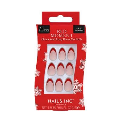 Nails.INC (US) Red Moment Press On Nails