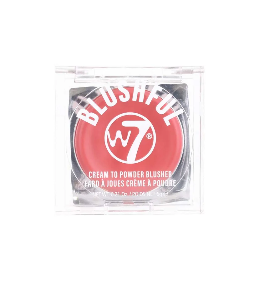 W7 W7 Blushful Cream To Powder Blusher Mellow 6 g