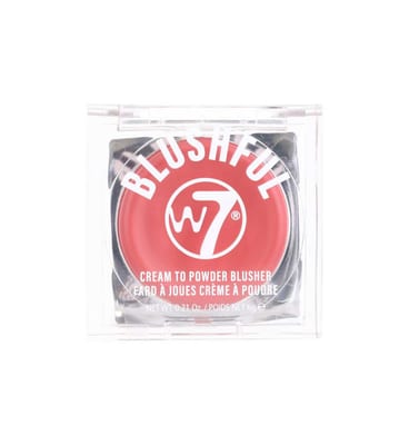 W7 W7 Blushful Cream To Powder Blusher Mellow 6 g