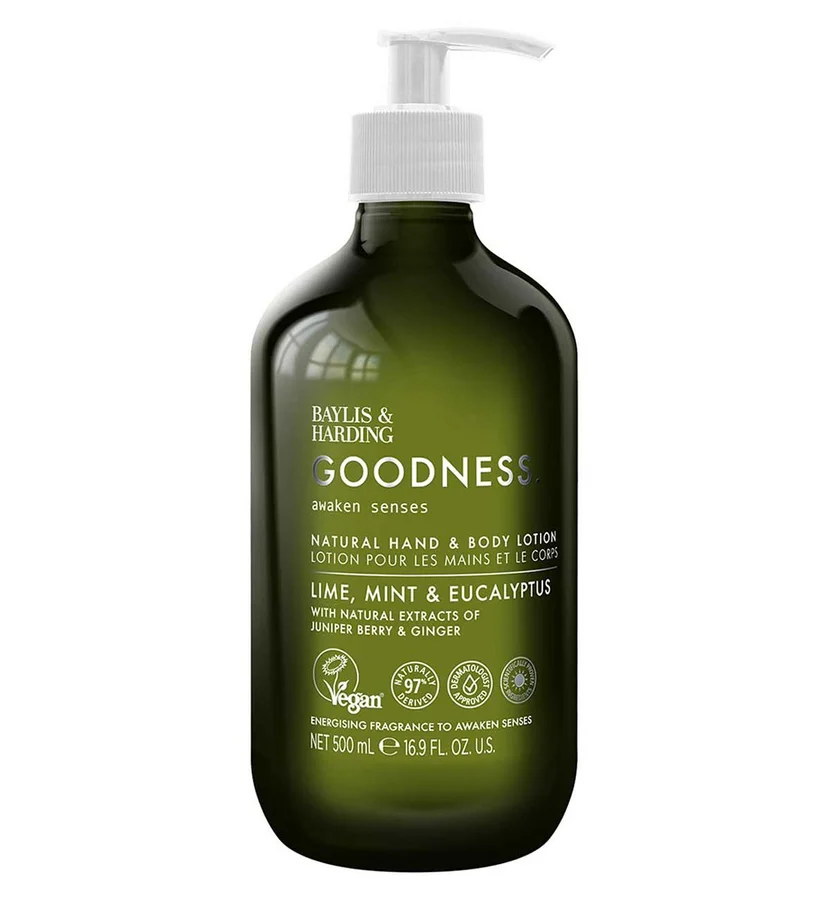 Baylis & Harding Baylis & Harding Goodness Awaken Hand & Body Lotion Lime, Mint Eucalyptus 500ml
